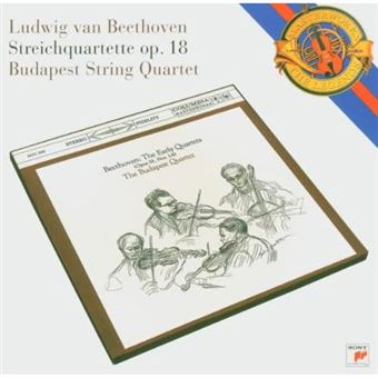 Beethoven: Streichquartette Op. 18 - CD - Budapest String Quartet - CD ...