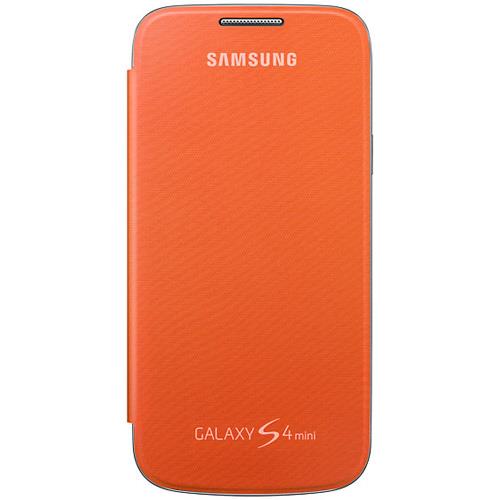 Samsung Capa Flip para Galaxy S4 Mini (Laranja)