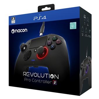 Comando Revolution c/fios Pro Controller V2 Nacon - PS4