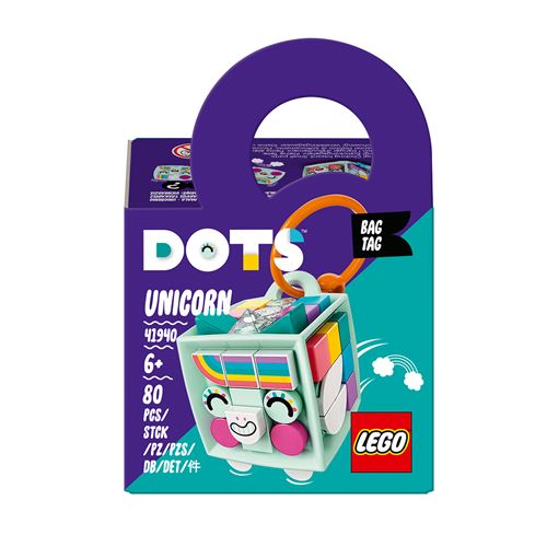 LEGO DOTS 41940 Adorno para Mala - Unicórnio