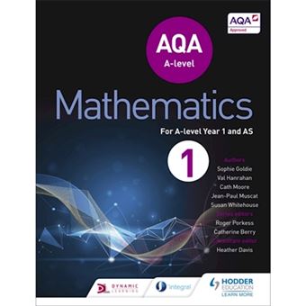 AQA A Level Mathematics Year 1 (AS) - Brochado - Sophie Goldie - Compra ...