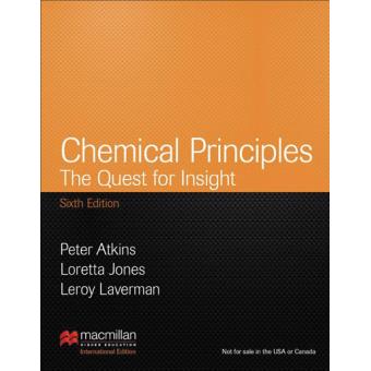 Chemical Principles 6th Edition - Cartonado - ATKINS, Peter Atkins ...