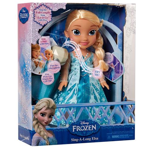 Boneca Frozen Elsa Cantante: comprar mais barato no Submarino