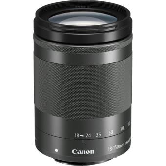 Objetiva Canon EF-M 18-150mm f/3.5-6.3 IS STM - Graphite
