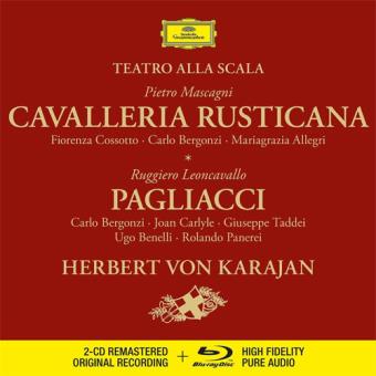 Mascagni: Cavalleria Rusticana Leoncavallo: Pagliacci - 2CD + Blu-ray