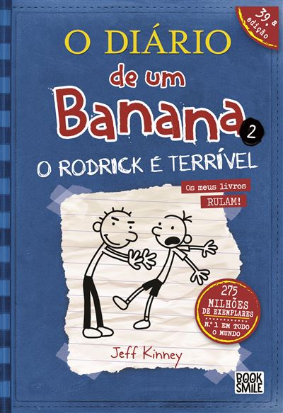 O Diário de Um Banana - Livro 2: O Rodrick é Terrível 34ª Edição -  Cartonado - Jeff Kinney - Compra Livros ou ebook na
