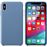 Capa Pele Apple para iPhone XS Max - Centáurea Azul_1