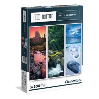 Puzzle Natureza (3 x 500 peças)