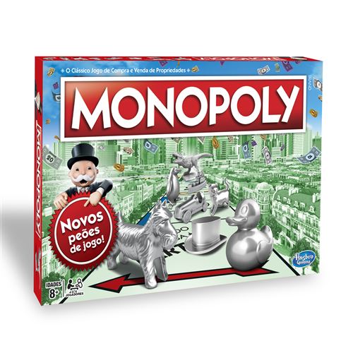 Jogo de Tabuleiro Monopoly Standard (Português)