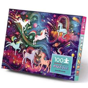 Puzzle Holográfico Unicorn Galaxy 100 Peças - Crocodile Creek - 1