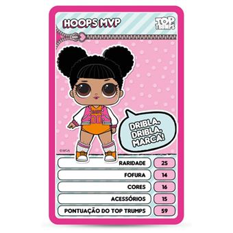 Jogo de Cartas Top Trumps L.O.L. Surprise - Creative Toys - Jogos