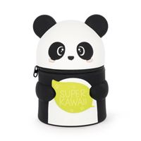 Estojo e Porta-Canetas em Silicone Legami Kawaii Panda