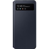 Capa S View Samsung Wallet para Galaxy A41 - PretoCapa S View Samsung Wallet para Galaxy A41 - Preto
