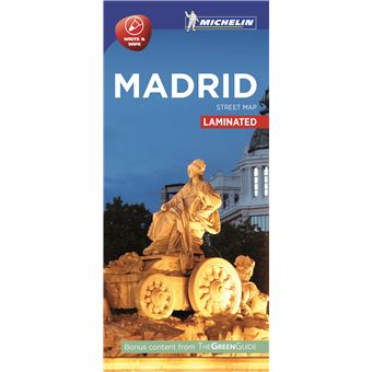 Plano Plastificado Madrid