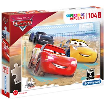 Puzzle Maxi Cars - 104 Peças - Clementoni