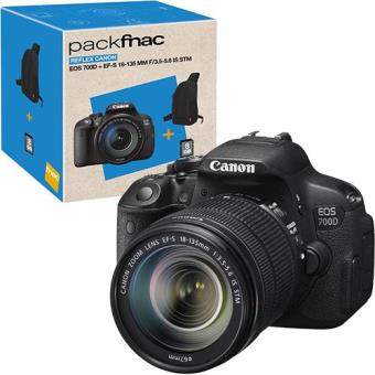 Canon EOS 700D + EF-S 18-135mm f/3.5-5.6 IS STM Pack Fnac