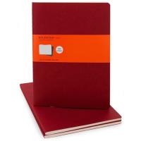 Moleskine: Caderno Pautado XL Vermelho