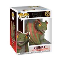 POP House of Dragon – Figurine Syrax Funko en vinyle (livrée avec étui de protection compatible), multicolore, 9,5 cm