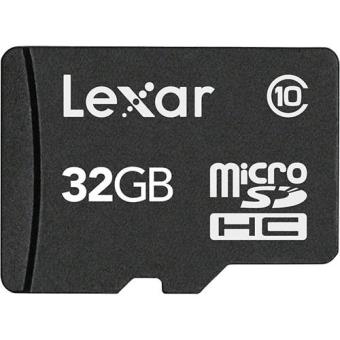 Lexar microSDHC 32GB Classe 10 + Adaptador