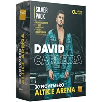 Fã Pack Fnac David Carreira – Silver | Preço: 49.9€ Pack + 3.68€ Custos de Operação
