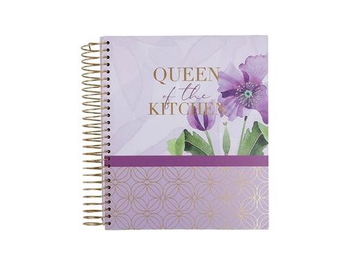 Caderno de Receitas Artebene com 5 Separadores - Queen of the Kitchen