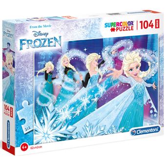 Puzzle Maxi Frozen - 104 Peças - Clementoni - Puzzle Infantil - Compra ...