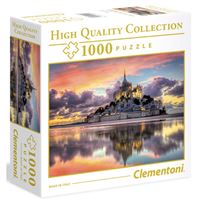 Puzzle Magnifique Mont St. Michel - 1000 Peças - Clementoni
