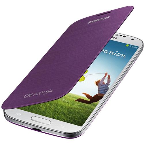 Samsung Capa Flip Cover para Samsung Galaxy S4 (Roxo)