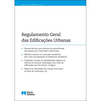 Regulamento Geral das Edificações Urbanas - 1