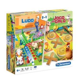Ludo e Jogo do Galo - Clementoni