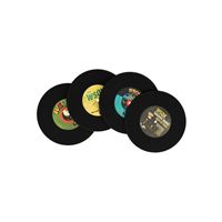 Base para Copos Stranger Things WSQK em Cortiça - Pack 4 Unidades - Paladone