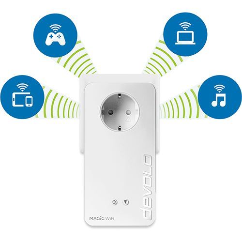 devolo Magic 2 WiFi Next - Add-on Powerline WiFi Adapter 