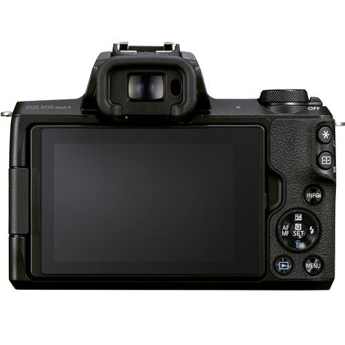 Máquina Fotográfica Mirrorless Canon EOS M50 Mark II - Preto + EF