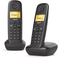 Telefone sem Fios Gigaset A270 Duo - Preto