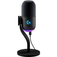 Microfone Gaming Logitech G Yeti GX RGB - Preto