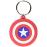 Keyring Rubber-Capt.America-Shield_0