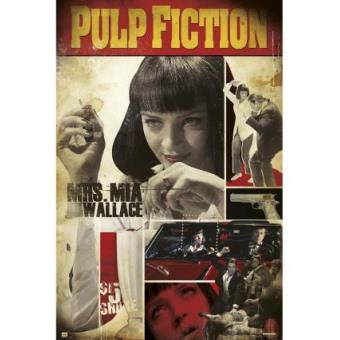  Poster  Poster  Pulp Fiction Mia Merchandising 