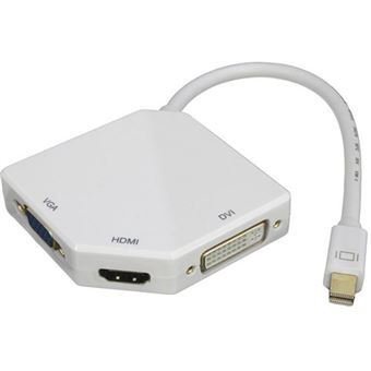 Adaptador Mini DisplayPort Premiumcord para HDMI/DVI/VGA