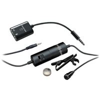 Microfone de Lapela Condensador Audio-Technica ATR3350iS - Para Telemovel