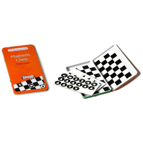 Mini Jogo de Tabuleiro Xadrez Magnético - 2036 - Viagem Jogos de
