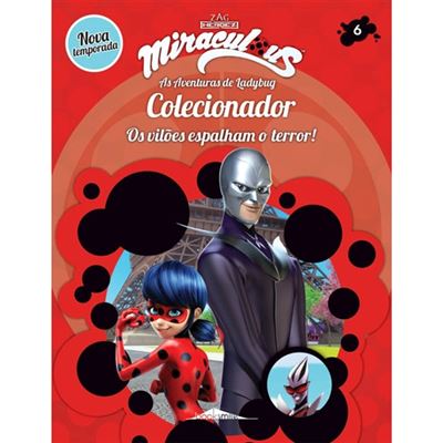Álbum Capa Cartão - Miraculous As Aventuras De Ladybug