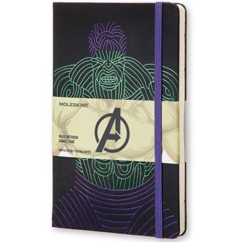 Caderno Pautado Moleskine Avengers - Hulk Grande