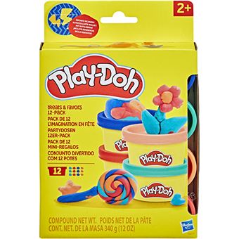 Plasticina Play-Doh - Pack de 12 Potes - Hasbro - Envio Aleatório - 1