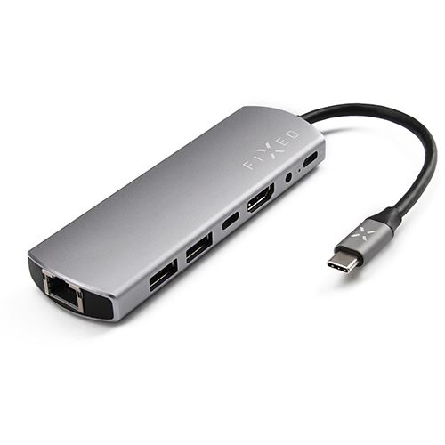 Hub Fixed 7-em-1 com USB-C