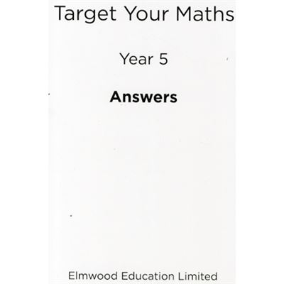 Target Your Maths Year 5 Answer Book - Brochado - Stephen Pearce ...