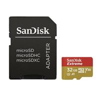 Cartão MicroSD Sandisk Extreme 100MB/s - 32GB