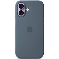 Capa Silicone Apple com MagSafe para iPhone 17 - Azul Âncora