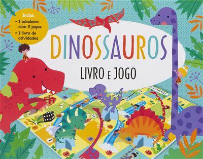 Dinossauros: Livro com joguinhos