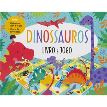 Dinossauros: Livro com Joguinhos - Usborne –