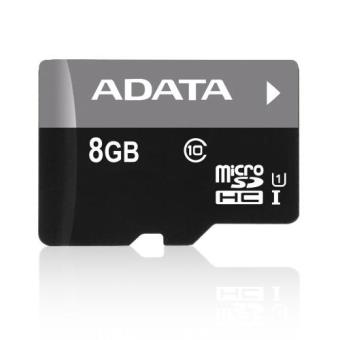 ADATA microSDHC 8GB UHS-I + Adaptador SD
